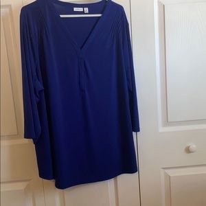 Beautiful blue tunic top